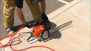 How to Hoist Firefighter Tools [upl. by Akinoj542]