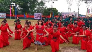 Besh Besh Shabash Bangladesh❤🎤Cadets PerformanceBangladesh National Cadet CorpsBNCC201617HD🎤 [upl. by Ahsielat315]