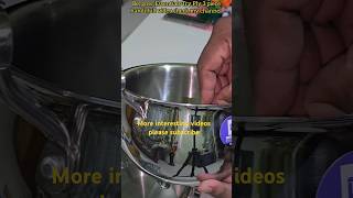 Bergner Essentials Try Ply 3 piece handi unboxing cookware [upl. by Lynden]