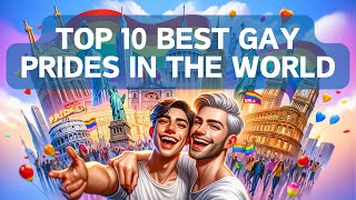 Top 10 Unmissable Gay Prides Around the World Celebrations You NEED to Experience [upl. by Ynnaffit]