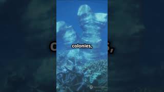 The Life of a Coral Reef in 60 Seconds shorts facts staycurious coral ocean [upl. by Zetroc]