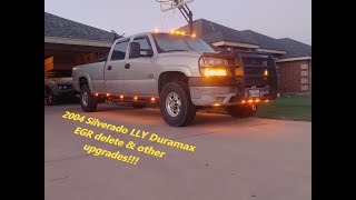 2004 Duramax EGR delete amp other upgrades [upl. by Ahker]