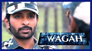 Vikram Prabhu meets Karunas  Wagah Movie Scenes  Ranya Rao mistakes Vikram Prabhu as terrorist [upl. by Teirrah63]