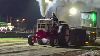 Loudonville Tractor Pulling Friday Night in Loudonville Ohio Oct 2024 [upl. by Kolb81]