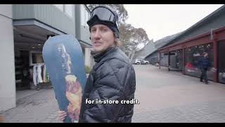 Thredbo Resort  Burton Pass Along Program Comes To Australia [upl. by Nnaerb417]