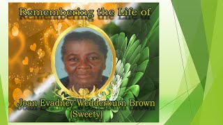 Thanksgiving Service for the life of Joan Evadney Wedderburn Brown  October 62024 [upl. by Luanne]