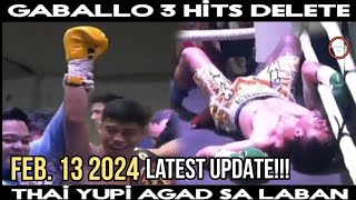 Latest Feb 13 2024 Gaballo 3 hits delete combo Thai nayupi agad [upl. by Annekim]