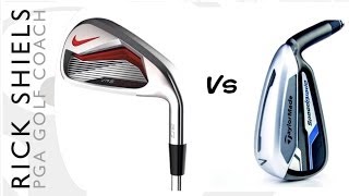 NIKE VRS COVERT 20 Vs TAYLORMADE SPEEDBLADE IRONS [upl. by Alicia689]