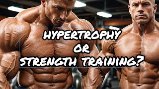 Lifting for Hypertrophy vs Strength  Which One is Best [upl. by Aynotahs]