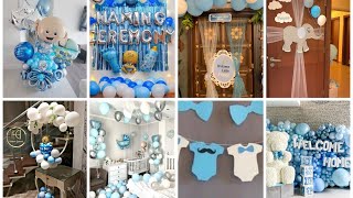 Trending New born baby boy welcome home decorations ideas Trendz hub [upl. by Anadal]