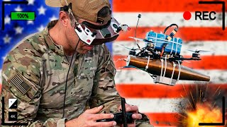 ¡El quotUS ARMYquot YA tiene DRONES FPV Drones Explosivos 🇺🇸💥 [upl. by Lossa]