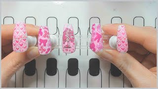 quotBreast Cancer Awareness amp Chatquot Nail Stamping [upl. by Iredale]