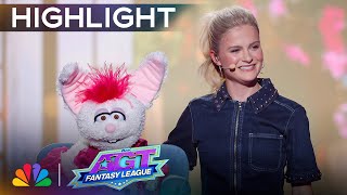 Darci Lynne SURPRISES the judges with an UNEXPECTED performance  AGT Fantasy League 2024 [upl. by Kruger600]