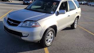 Dealer Sale 2002 Acura MDx walk around pov test drive great daily beater [upl. by Portie]