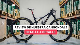 REVIEW de la CANNONDALE SCALPEL del equipo CANNONDALE ISB SPORT CICLISMO ADRIÁN GARCÍA MONTES [upl. by Betthel]