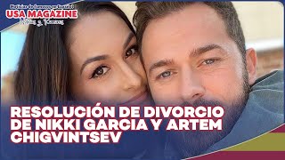 Nikki Garcia y Artem Chigvintsev Finalizan su Divorcio Reporte [upl. by Adrienne]