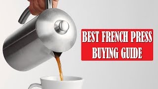 Best French Press Coffee Maker  Buying Guide [upl. by Anhoj]