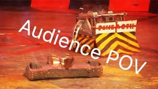 Behemoth vs Magnetar  Robot Wars series 10 audience POV [upl. by Oremoh782]