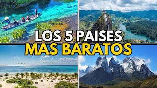 Los 5 Países más Baratos para Viajar en América Latina  Video de Viajes [upl. by Marina56]