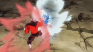 Perfect Ultra Instinct Goku vs Jiren Anime Scene in Super Dragon Ball Heroes [upl. by Rosa823]