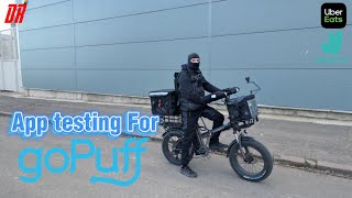 Working The Morning Shift For UberEats amp Deliveroo App Testing For GOPUFF S3E14 [upl. by Aieki]