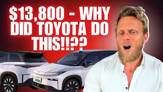 Toyotas Tesla Model Y rival the bZ3X electric SUV costs 13800 USD [upl. by Gelb519]