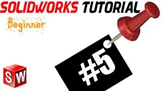 5 SolidWorks beginner TUTORIAL MORE ON EXTRUDING SKETCHING TYPES [upl. by Notsud]