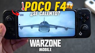 POCO F4 en Warzone Mobile ¿MEJOR QUE EL POCO X6 PRO [upl. by Auqinehs]