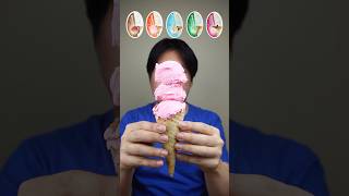 EATING LOCAL ICE CREAM WITH CONE asmr mukbang [upl. by Sochor]