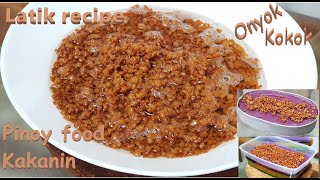 How to make LATIK  Latik recipe pinoyfood kakanin pinoyfoodSG [upl. by Lyrehc]