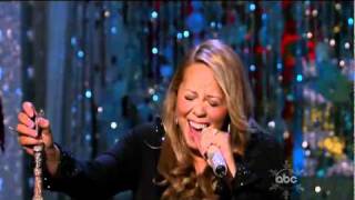 Mariah Carey  Oh Holy Night Live ABC Christmas Special 2010 [upl. by Tisha]