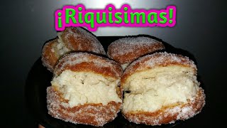 DONAS RELLENAS DE ARROZ CON LECHE  IDEALES PARA NEGOCIO [upl. by Vivica731]