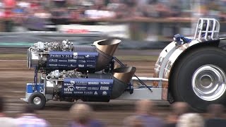 Crazy amp Powerfull Tractor Pulling Builds  Tractor Pulling Denmark [upl. by Aerdnaz]