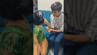 quotCelebrating Rakshabandhan sarithareddywonders noobiabhiroop bestmoments [upl. by Voleta]