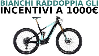 Incentivi Bici  Bianchi Raddoppia gli Incentivi a 1000€ [upl. by Rinum705]