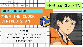 😳💬 LateNight Truths The Haikyuu Boys Spill Their Secrets [upl. by Loux]