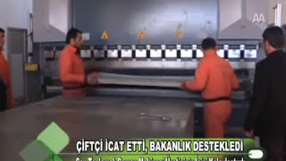 Çiftçi icat etti bakanlık destekledi [upl. by Neelik]