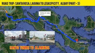 Road Trip  Santa Rosa Laguna to Legazpi City Albay Part3Padre Pio Shrine to Alaminos [upl. by Eelrac]