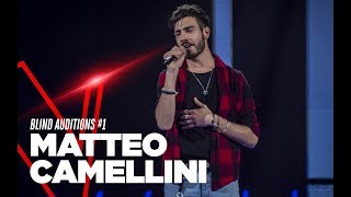 Matteo Camellini quotTheres Nothing Holdin Me Backquot  Blind Auditions  TVOI 2019 [upl. by Fruin282]