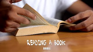 Reading a Book  CINEMATIC BROLL  Simple Therapy [upl. by Airyt]