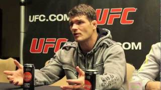 Michael Bisping TUF 14 Finale quotI Dont Care Whether You Boo or Cheerquot [upl. by Enihpets]