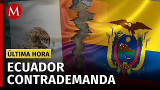 Ecuador pone demanda contra México [upl. by Annaicul]