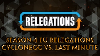 SMITE Pro League Season 4 Relegations  CycloneGG vs Last Minute Game 1 [upl. by Gernhard89]