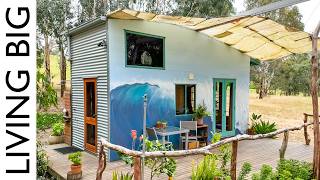 The InsideOut Tiny House  A OffGrid Craftsmans Dream [upl. by John]