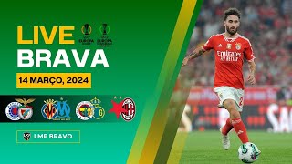 Live para acompanhar o Rangers vs Benfica em cima da BRAVEZA [upl. by Nawiat]