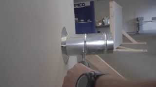 Back Draft Damper Installation  How to install a damper [upl. by Andryc]