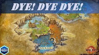 Dye Dye Dye World Quest  AzjKahet  Dyeworks laborers slain  Different dyebaths visited [upl. by Assiron]