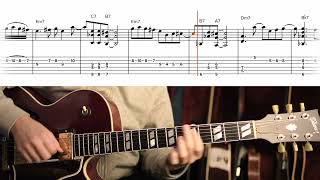 Yardbird Suite  Charlie Parker  Solo Guitar Tab [upl. by Ennayar]