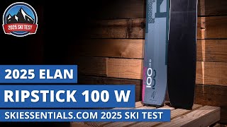 2025 Elan Ripstick 100 W  SkiEssentialscom Ski Test Review [upl. by Rivkah]