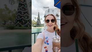 Starbucks Holiday Drinks at Disney World 🎄 Hollywood Studios Mini Vlog disney disneyworld vlog [upl. by Yebba381]